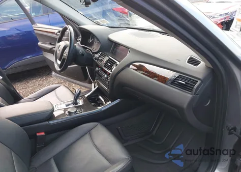 2016 BMW X3 xDrive28I z USA, uszkodzony, nr VIN 5UXWX9C56G0D93337